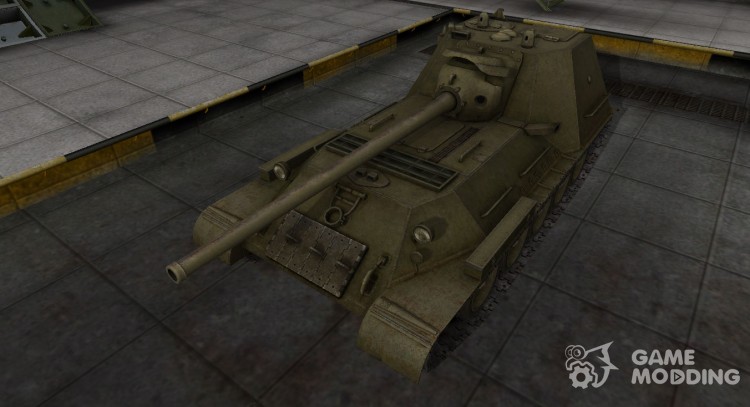 La piel de SU-100М1 en расскраске 4БО para World Of Tanks