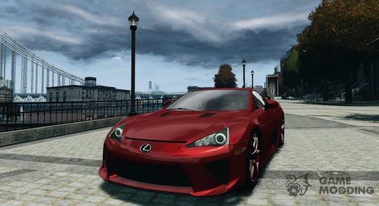 Lexus LFA v1.0 для GTA 4