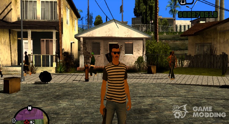 Pak HD skins de GTA V Online para GTA San Andreas