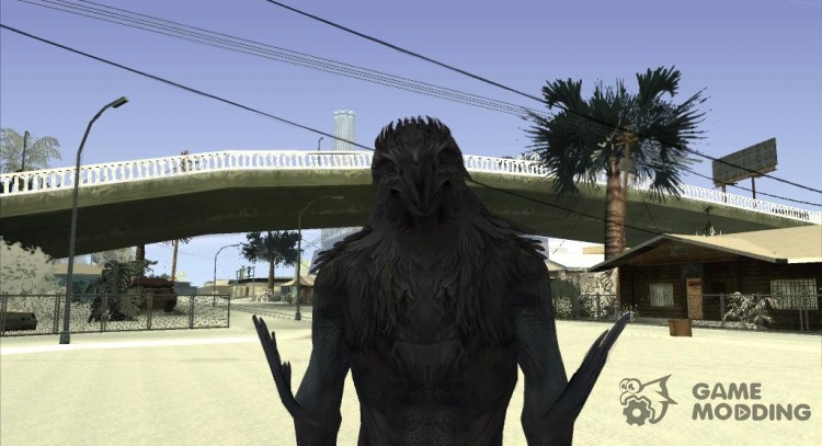 Raven skin for GTA San Andreas
