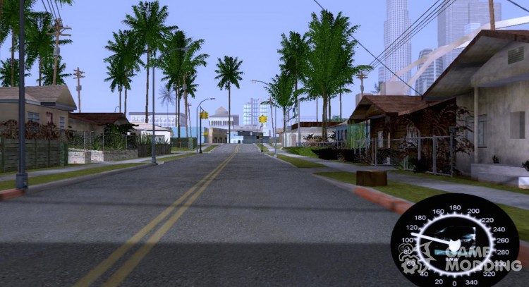 Спидометр для GTA San Andreas