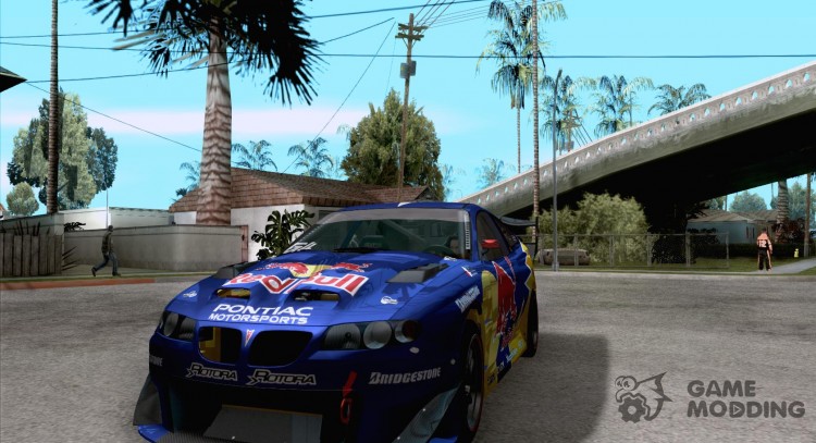 Pontiac GTO Red Bull для GTA San Andreas