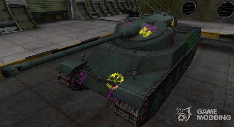De calidad de la zona de ruptura para el AMX 50 100 para World Of Tanks
