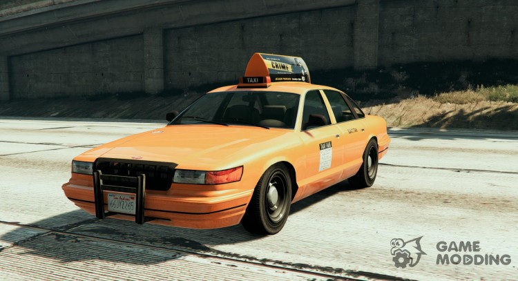 San Andreas Stanier Taxi V1 para GTA 5