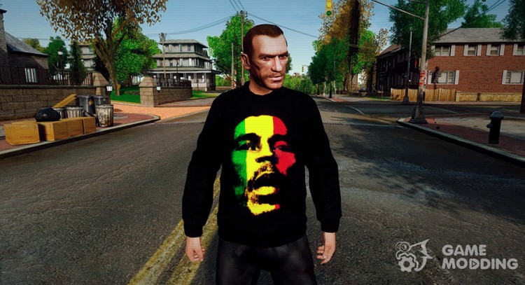 Bob Marley Sweater para GTA 4