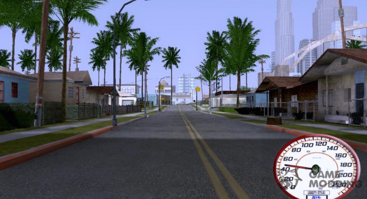 El velocímetro By RAZOR para GTA San Andreas