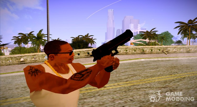 Death Stroke Gun (Batman Arkham Origins) для GTA San Andreas