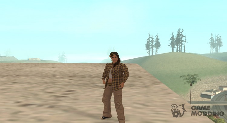 La Chica De Los Santos Vagos para GTA San Andreas