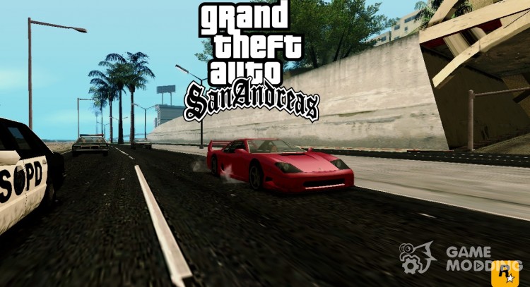 Física avanzada de control del vehículo para GTA San Andreas