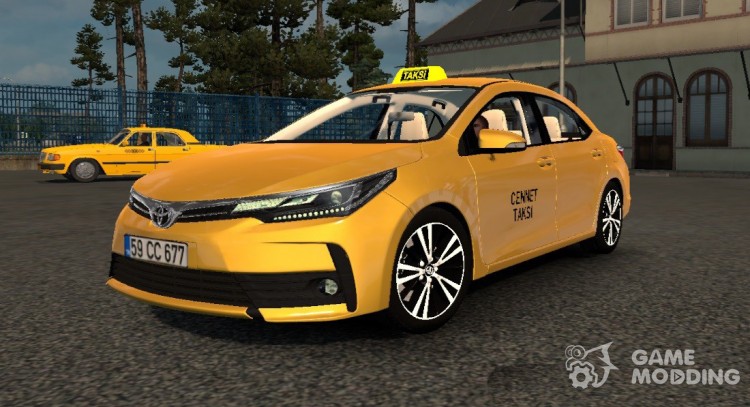 Toyota Corolla для Euro Truck Simulator 2