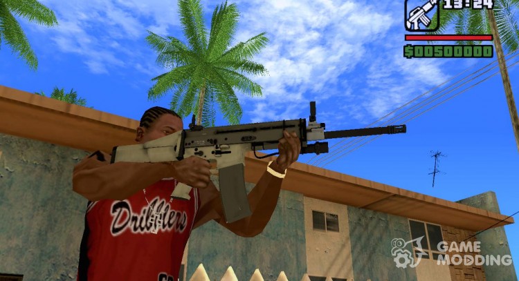 Automatic FN SCAR for GTA San Andreas