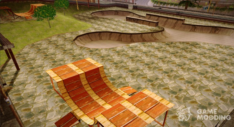 Skate Park with HDR Textures для GTA San Andreas