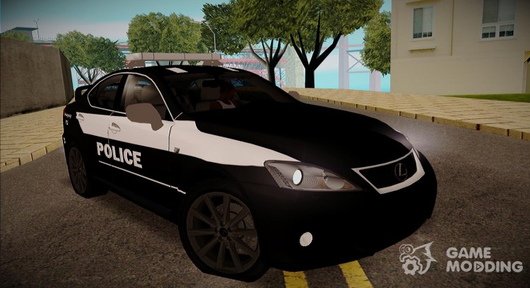Lexus IS-F 2009 Police для GTA San Andreas