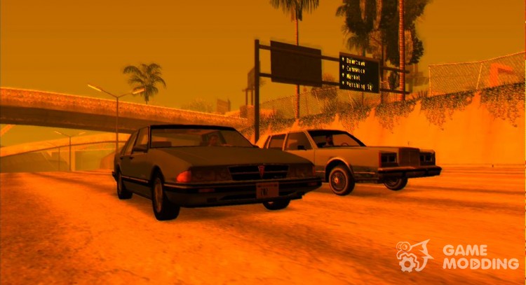 Atmosphere cars 1983-1989 years for GTA San Andreas