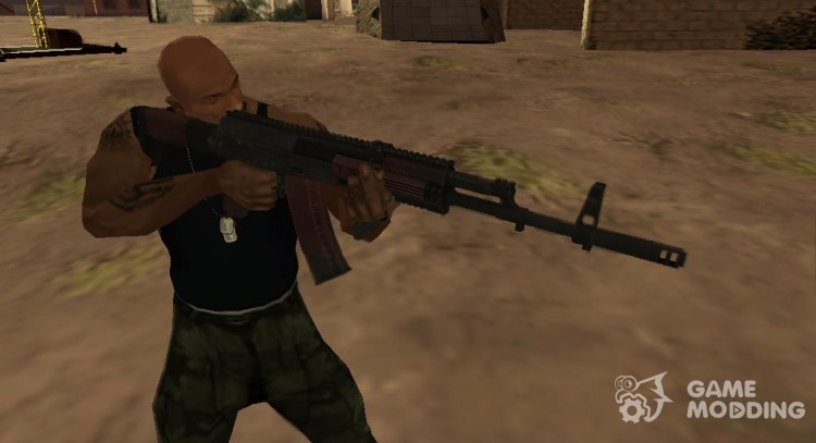 Ak-12 de Battlefield 4 para GTA San Andreas