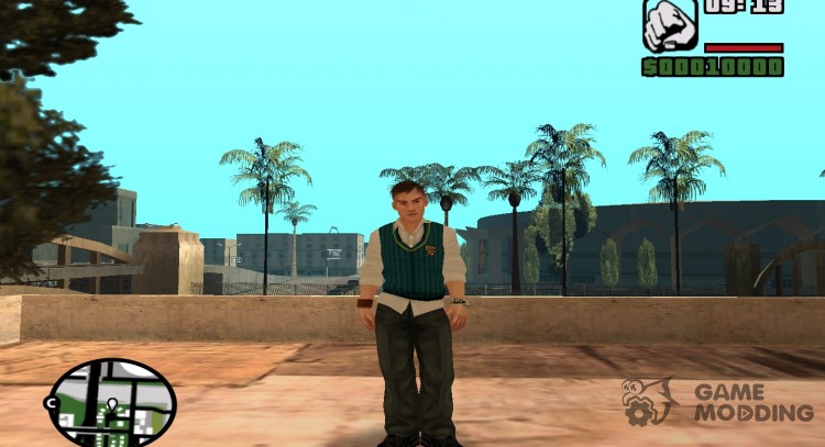 Gary Smith from Bully games for GTA San Andreas
