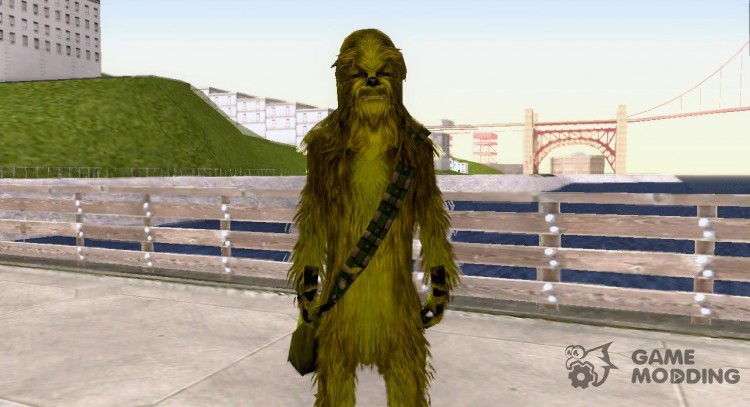 Chewbacca (Green version) for GTA San Andreas