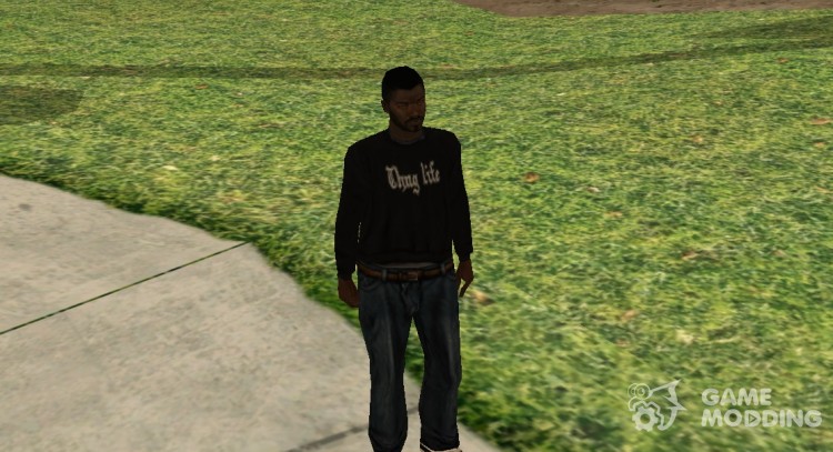 Black Madd Dogg (Thug life) for GTA San Andreas