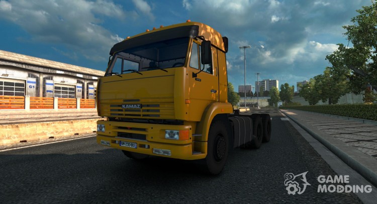 КамАЗ 6460 (4×4 6×4 6×6) с улучшенными внедорожными подвески для Euro Truck Simulator 2