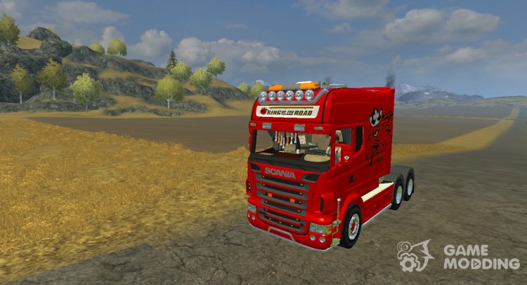 Scania Longline V Rot для Farming Simulator 2013