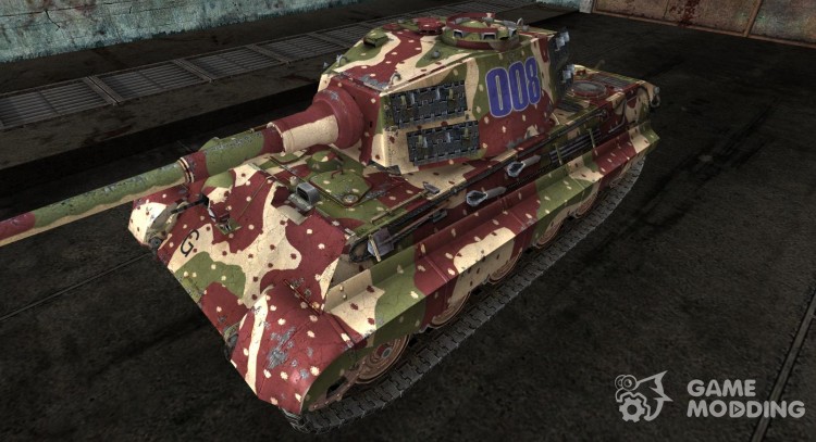 PzKpfW VIB tigre II de KRENDEL2 para World Of Tanks