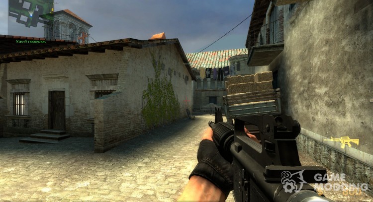 Solid Stock M4 on Book's Anims for Counter-Strike Source
