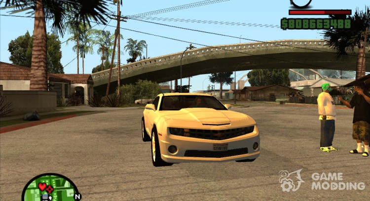 El Chevrolet Camaro para GTA San Andreas