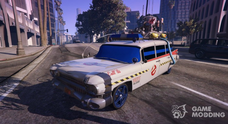 Cadillac Miller-Meteor 1959 Ghostbusters ECTO-1 for GTA 5