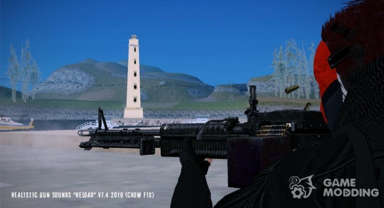 Realistic Gun Sounds Reload de la v7.4 2016 (crow fix) para GTA San Andreas