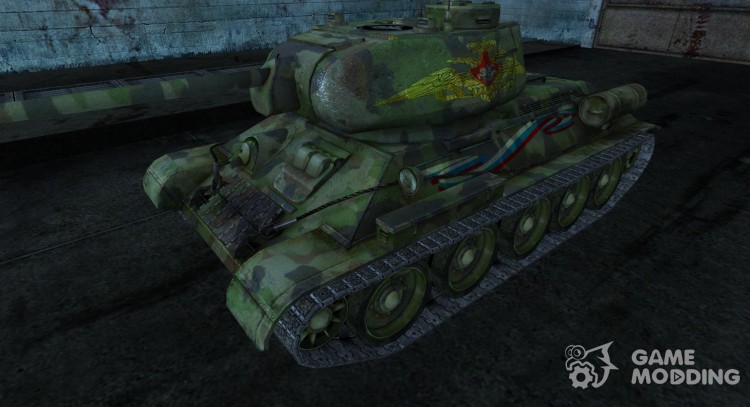 T-34-85 LeoN47AK para World Of Tanks
