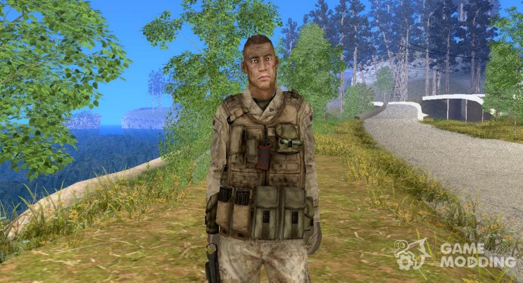 Marine of Crysis 2 for GTA San Andreas