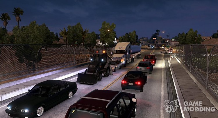 Traffic AI Mod для Euro Truck Simulator 2