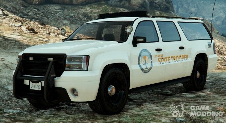 Los Santos State Trooper SUV Arjent para GTA 5