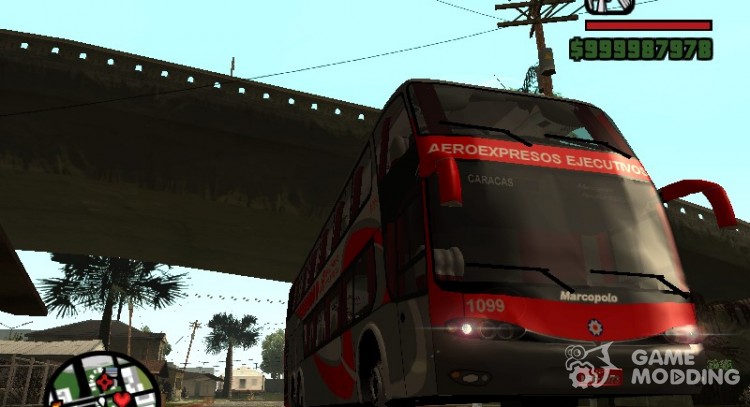 Marcopolo, адаптированных с ImVehLM для GTA San Andreas