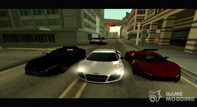 Fast And Furious 7 Pack para GTA San Andreas