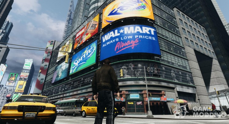 Mod Real Time Square para GTA 4