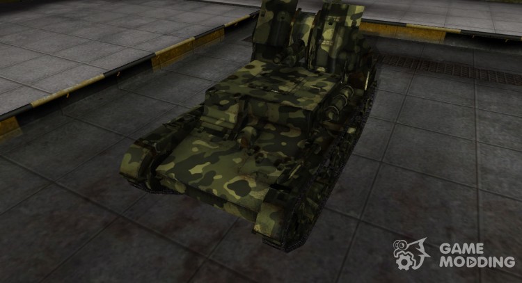 Скин для СУ-5 с камуфляжем для World Of Tanks