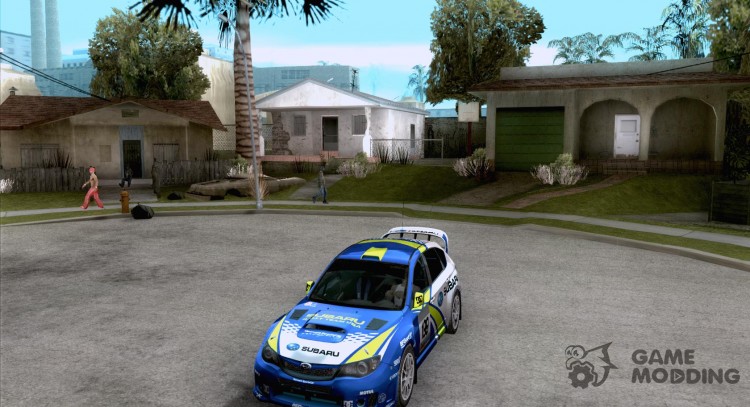 Subaru impreza Rally de asfalto para GTA San Andreas