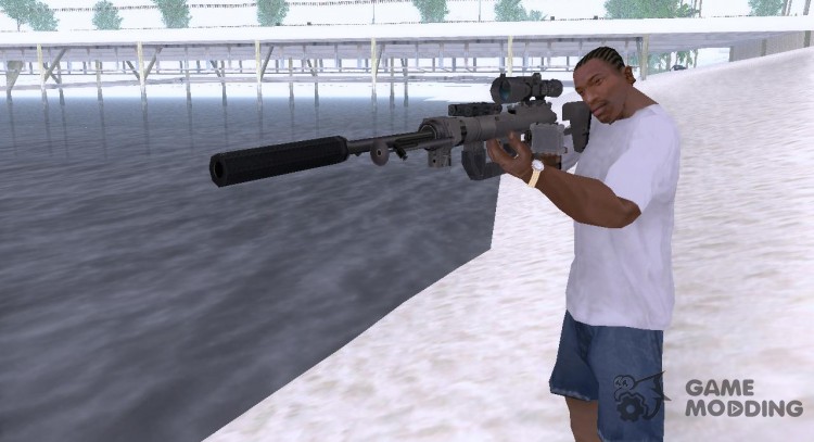 Sniper rifle from CoD MW 2 for GTA San Andreas