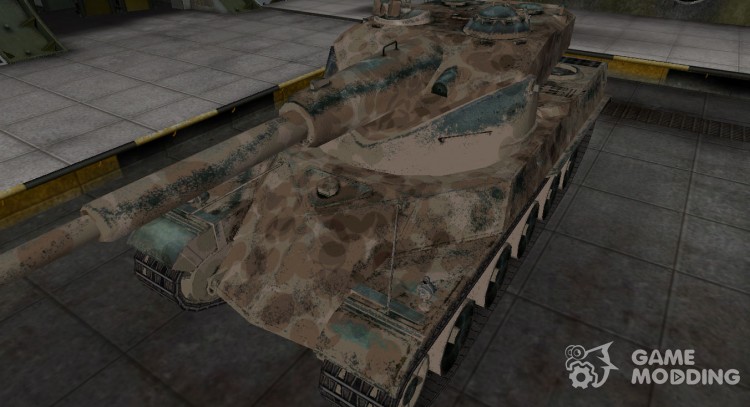 Francés skin para el AMX 50 120 para World Of Tanks