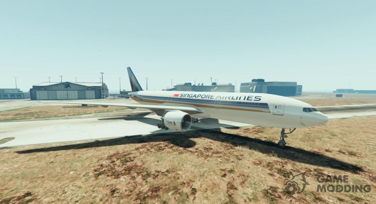 Boeing 777-200 Pack (Singapore, Emirates, British Airways) для GTA 5