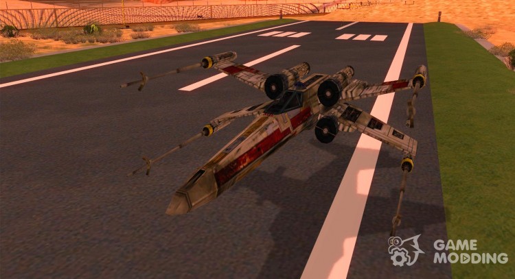 X-WING of Star Wars v1 for GTA San Andreas