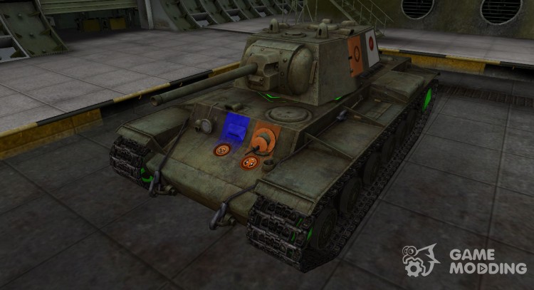 Качественный скин для КВ-1 для World Of Tanks