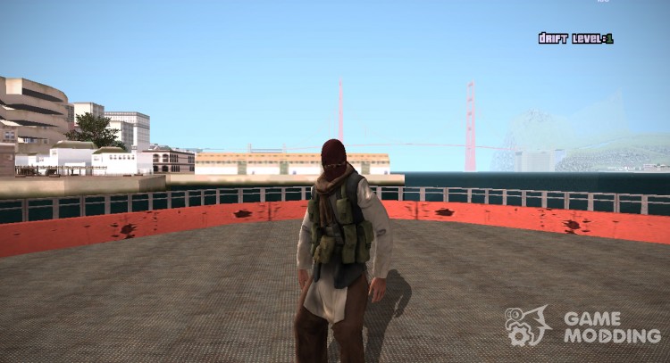 Талибский армеец v1 para GTA San Andreas