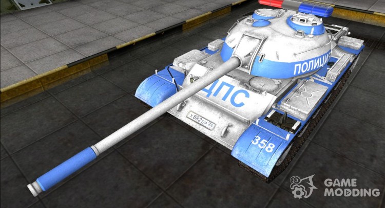 Remodelación de tipo 59 «policía» para World Of Tanks