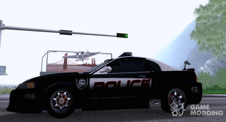 Ford Mustang policía para GTA San Andreas