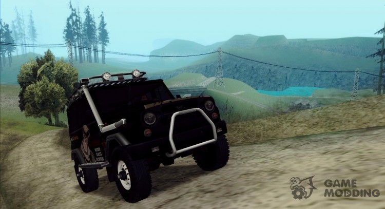УАЗ-469 - Иван Брагинский Itasha для GTA San Andreas