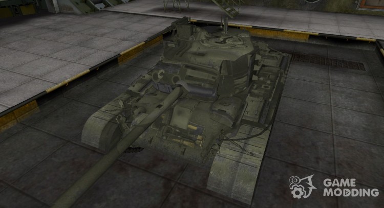Исторический камуфляж M46 Patton для World Of Tanks