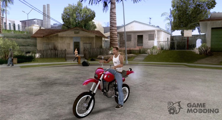 Motocicleta Čezet para GTA San Andreas