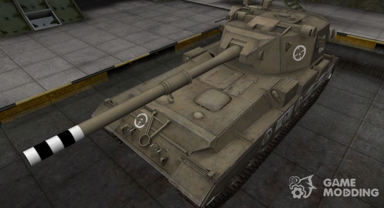 Breaking through the zone, compass FV215b (183) for World Of Tanks
